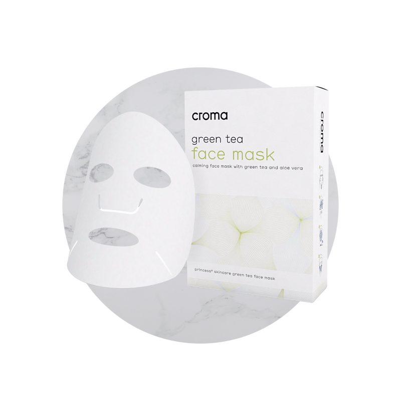 CROMA / Green Tea Face Mask - Mascarilla relajante